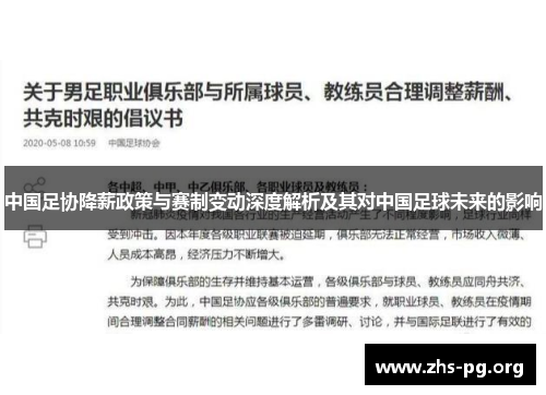 中国足协降薪政策与赛制变动深度解析及其对中国足球未来的影响