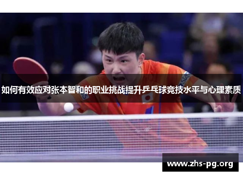如何有效应对张本智和的职业挑战提升乒乓球竞技水平与心理素质